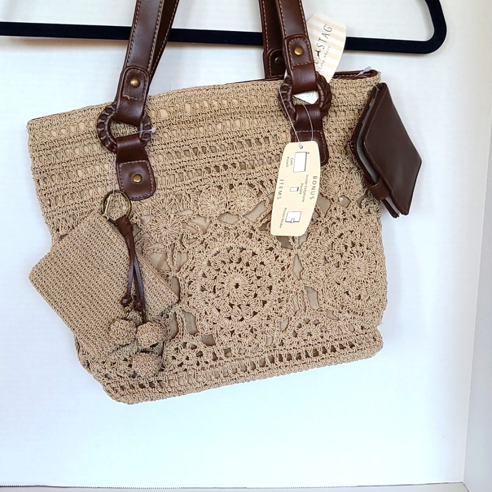White stag Spring / Summer purse
